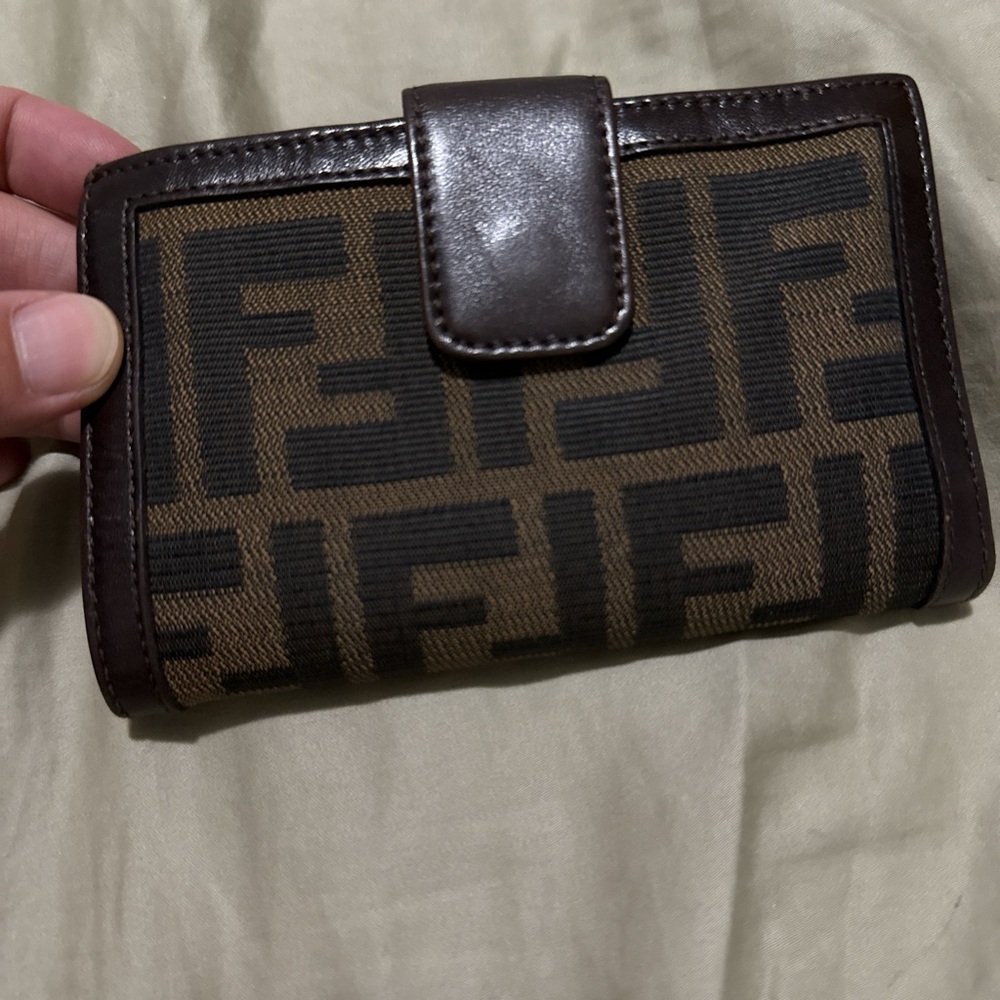 Fendi Zucca canvas Wallet